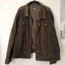 basic editions Brown corduroy oversize jacket (Size 2X) Photo 1