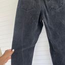 Pretty Little Thing  Black Denim Distressed Mom Jeans Size 2 Photo 3