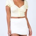 Princess Polly Selby White Mini Skirt 4 Photo 1