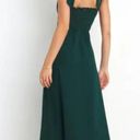 Petal and Pup  Laurel Green Tie Shoulder Side Slit Midi Dress 8 Photo 1