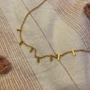 Madewell Gold Brass Adjustable Layering Necklace Photo 2