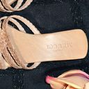 Sesto Meucci Tan 100% Italian Leather Size 8 Sandals Photo 2