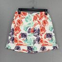 Lady Hagen  Skort Womens 0 White Multicolor Floral Summer Golf Sporty Preppy Chic Photo 0