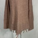 prAna Shelby Poncho Dusty Rose Wool Blend Sweater Size: XL Photo 8