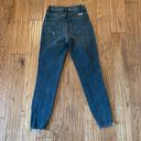 KanCan USA Kancan black wash high rise skinny jeans chewed hem 25 Photo 8