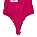 Naked Wardrobe Size XS Sculpted Seamless Tank Thong Bodysuit In Raspberry NEW Photo 5