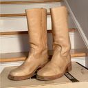 Frye  Campus 14L Boots size 8 D in Tan Photo 4