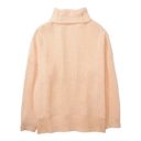 American Eagle  Outfitters Oversized Peach Mock Neck
Sweater(Size XS) Photo 5