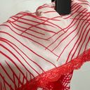 Chris & Carol Red & White Ruffled Strapless Tank Top Size Small Photo 6