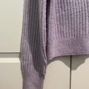 H&M Purple Knit V-Neck Cardigan With Buttons Photo 1