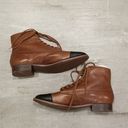 The Great 💕💕 The Cap Toe Boxcar Boot ~ Hickory Brown/Black 10 NWT Photo 8