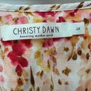 Christy Dawn  tiered floral dress with waist tie size XXL Photo 2