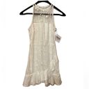 Angel Biba  white lace embroidered dress size small NWT sleeveless Photo 1