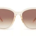 Rachel Zoe NWT RZ by  Nina Sunglasses Nude Crystal/ Brown Photo 3