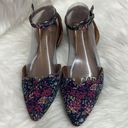 Rampage  Casandra Pointy Toe Flowery Flats Size 7 B-23 Photo 2