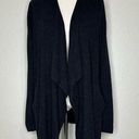 Barefoot Dreams  Cozychic Lite Black Open Front Cardigan Photo 0