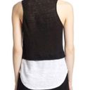 ALC Frank A.l.c. Luella Layered-effect Linen Jersey Tank top Photo 2