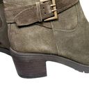 Krass&co Vintage Foundry  Boots Womens 10 Greenish Gray Brown Zipper 2in Heel Size 10 Photo 6