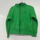 Ralph Lauren Active Casual Hoodie Jacket Women's Bright Green Full Zipper Photo 0