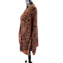 Maurice's  Leopard Print Cardigan Casual Career Workwear Winter Photo 2