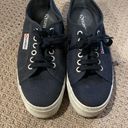 Superga Navy blue platform supergas Photo 3