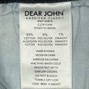 Dear John  Jean Shorts Women's 6/28" Lillie Scissor Cut Hem Dark Wash Stretch NEW Photo 9