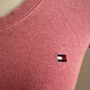 Tommy Hilfiger Pink  V Neck Short Sleeve Photo 2