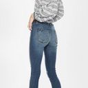 McGuire Denim  Raw Hem Blue Jeans Photo 2