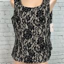 Jones Studio  Separates in Poly Faux Lace Print size 14 NWT Photo 0