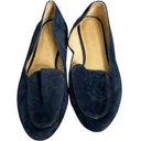 Talbots  Blue Suede Leather Smoking Loafers 7 Photo 0