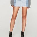 ZARA NWT  Denim Mini Skirt Sz Small w/ Pear… Photo 0