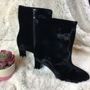 Ralph Lauren NWT Lauren  Black Velvet Ankle Boots Photo 2