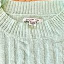 American Eagle Outfitters Green Cropped Sweater Photo 2