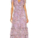 Alexis  Clemence Dress In Purple Bouquet Photo 3