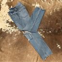 Abercrombie & Fitch  Ultra High Rise 90s Straight Jean  Distressed Size 30/10s Photo 5