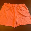 Coral Pink Sweat Shorts Size 2X Photo 4