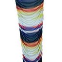 Caution to the Wind NWOT  Multicolor Strapless Ruched Bodycon Dress Size Small S Photo 0