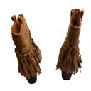 sbicca  Sound Suede Wester Leather Fringe Bootie Size 6 Photo 1