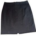 EXPRESS  Women's Black Pencil Skirt Size 4 Knee Length Lined Pockets Stretch Photo 0