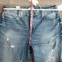 Good American NWT  Good Classic Jeans High Rise Distressed Indigo046 US 14/28"Ins Photo 10