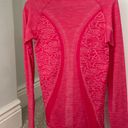 Lululemon Lulu Hot pink long sleeve Photo 1