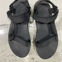 Teva  Flatform Universal Sandal Black Velcro Strap Platform sandal Vegan size 8 Photo 10