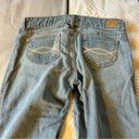 Abercrombie & Fitch Y2K Abercrombie Jeans Super Flare Vintage Low Rise Size 16 Light Wash Stretch Photo 1