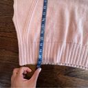 Pilcro  Anthropologie 100% Sleeves Cashmere Sweater in Pink size Medium E0832 Photo 6