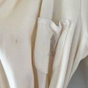 Lauren Ralph Lauren Cream Vanilla Luxury Embrodiered Crest Pocket NWT Robe Small Photo 4