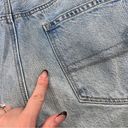 American Eagle  light wash distressed mom jean Photo 5