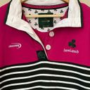 The Heritage Collection By Lansdowne Women's Large Polo Rugby Irish Pullover Top Pink Photo 4