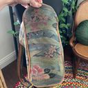 Perry Ellis Vintage 70s/80s  Portfolio Tapestry Leather Trim Shoulder Bag Purse Photo 2