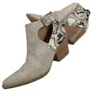 Seven Dials  Women’s Queenbury Zipup Animal Print Buckle Ankle Booties Photo 2