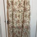 LC Lauren Conrad Laura Conrad Smocked Bodice Feminine Cottage Core BoHo Maxi Dress Spring Photo 2